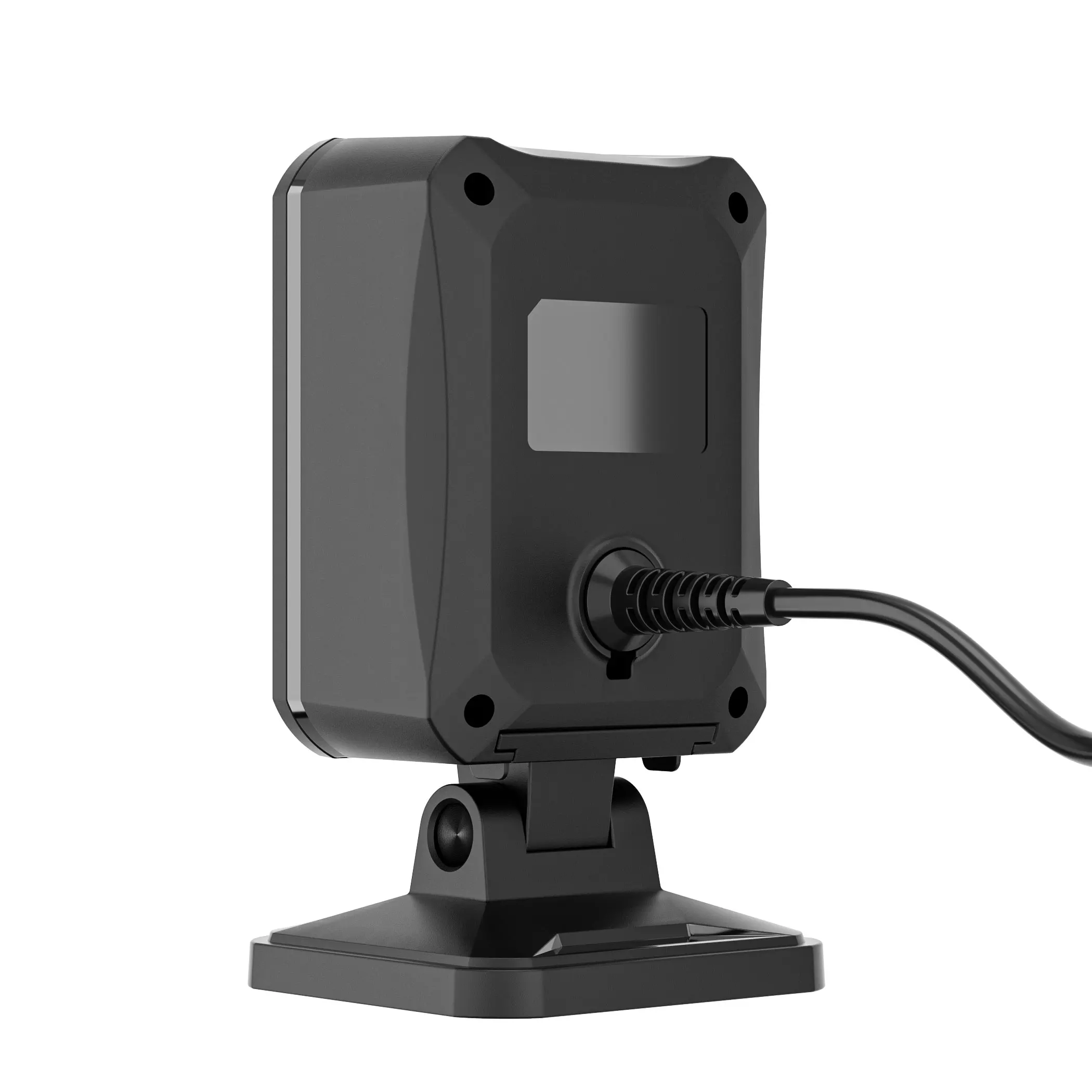 Desktop 2D Barcode Scanner USB Wired Hands-Free Omnidirectional 1D QR Bar Code Reader Scanning Platform Plug & Play