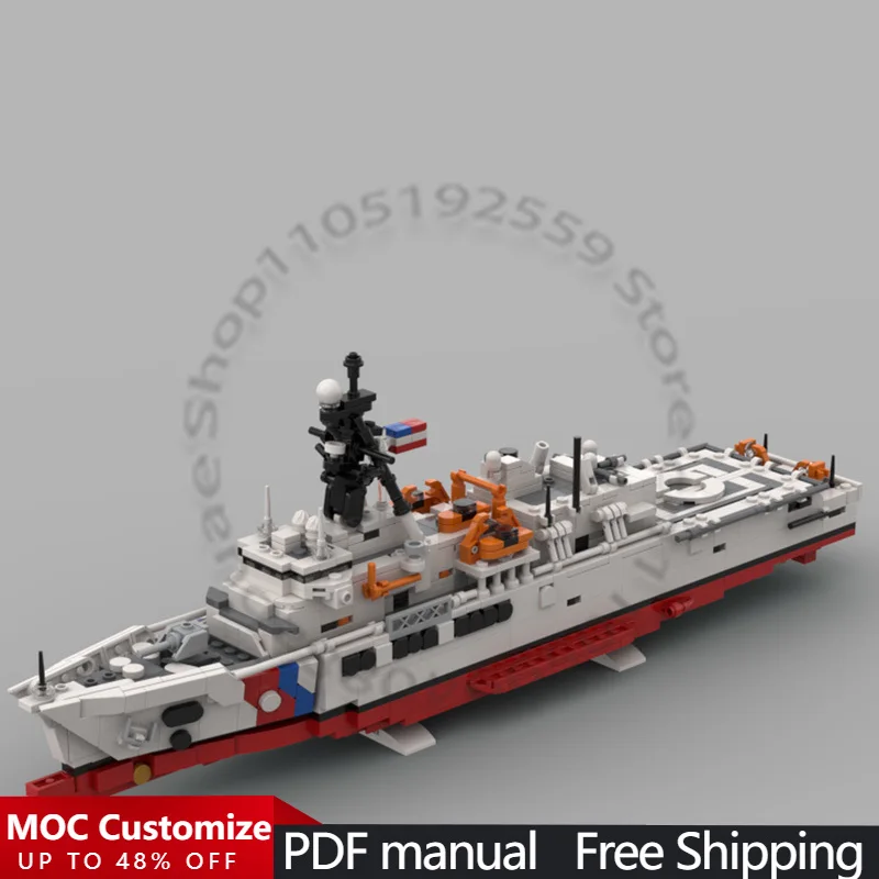 1081 PCS 전쟁 시리즈 WMSM-915 MOC 맞춤형 모듈식 빌딩 블록 창의적인 디자인 교육 학습 DIY 소년 휴일 장난감 ...