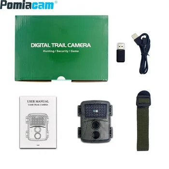 HD 1080P 12MP Resolution Outdoor Hunting Cam Night Vision Mini Hunting Trail Camera Wildlife  Hunting Camera Photo PR600 1
