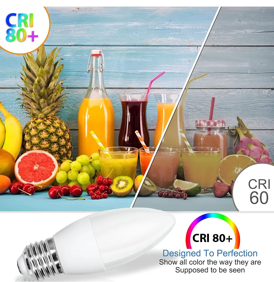 10PCS LED Candle Bulb 220V 85-265V E14/E27 3W 6W 9W 12W 15W Energy Saving Lamp Indoor Decorative  Bedroom And living Room Light