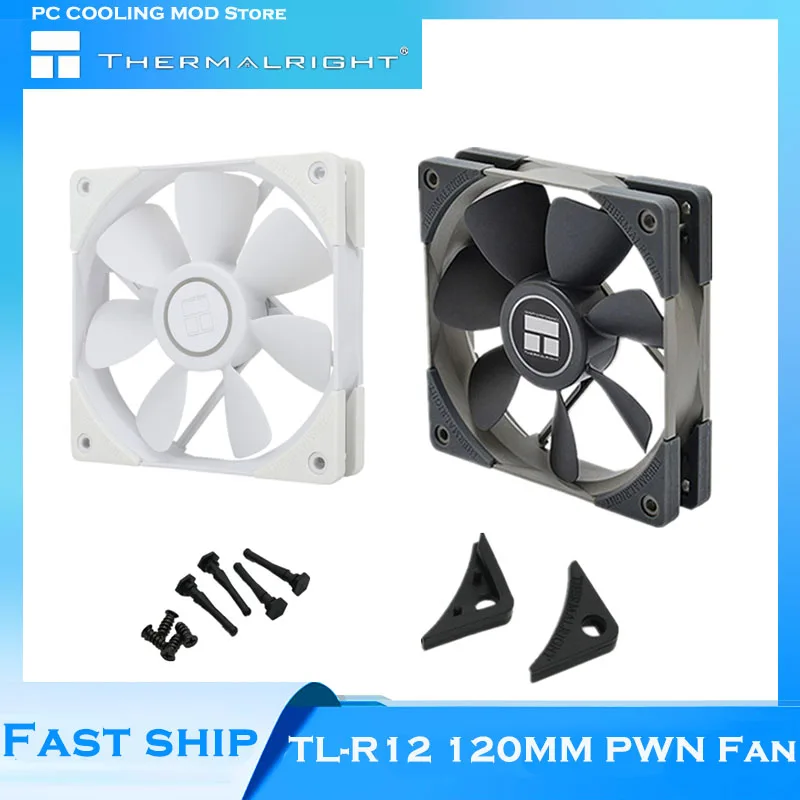 Thermalright Computer Case 120mm Quiet PWM ,CPU Cooler Radiator Parts MOD Cooling Fan 5V ARGB 1500RPM TL-R12