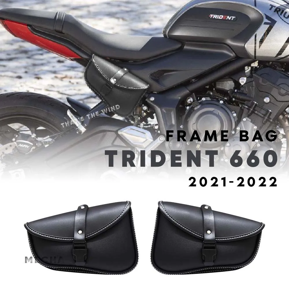 For Trident 660 Waterproof Repair Tool Placement Bag Frame Triangle Package Toolbox Trident660
