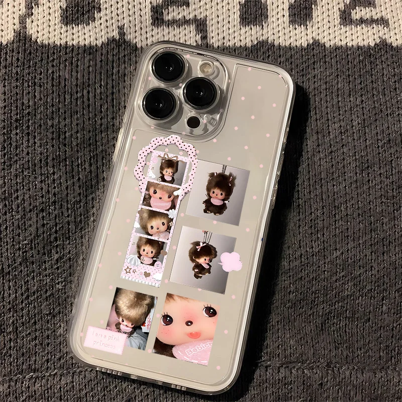 Cartoon M-Monchhichis Clear Phone Case Cover