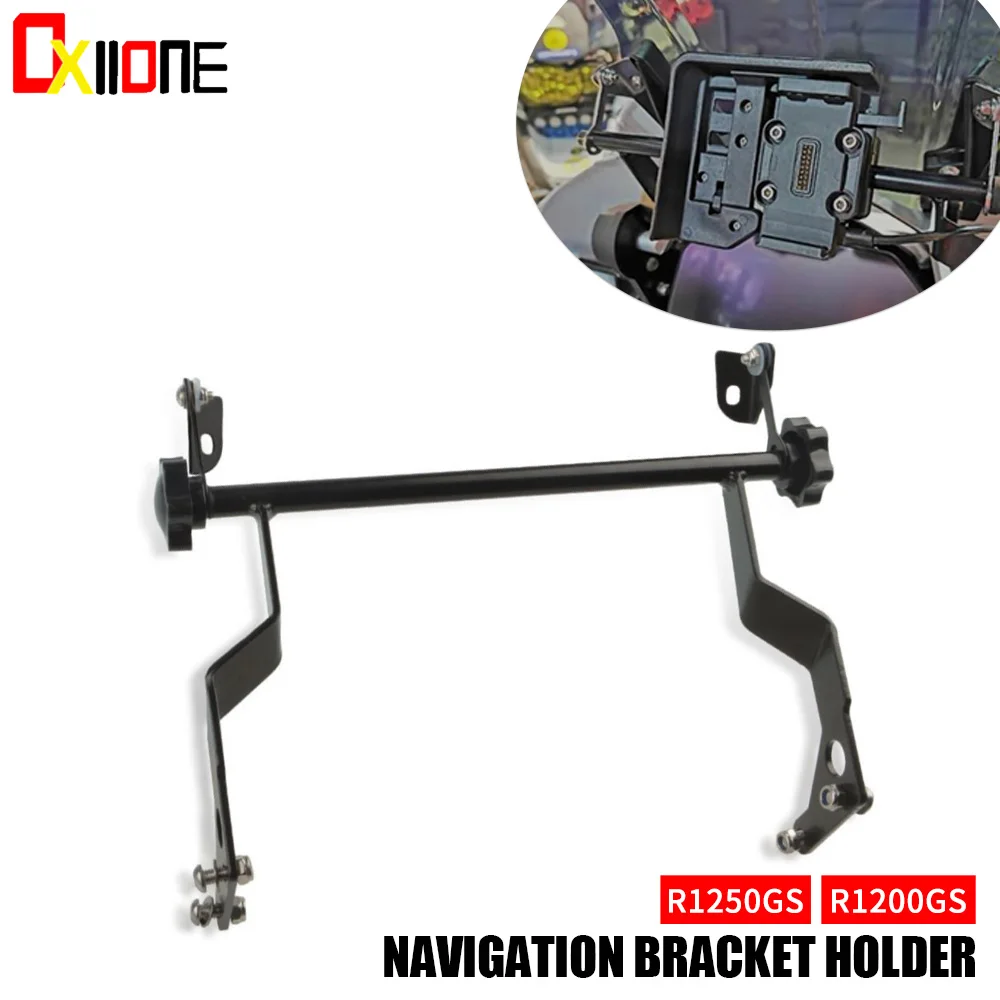 

For BMW R1200GS 2013-2018 R1200 GS ADVENTURE 2014-2018 R1250GS R 1250 GS ADV 2019-2020 Motorcycle Navigation Bracket Holder