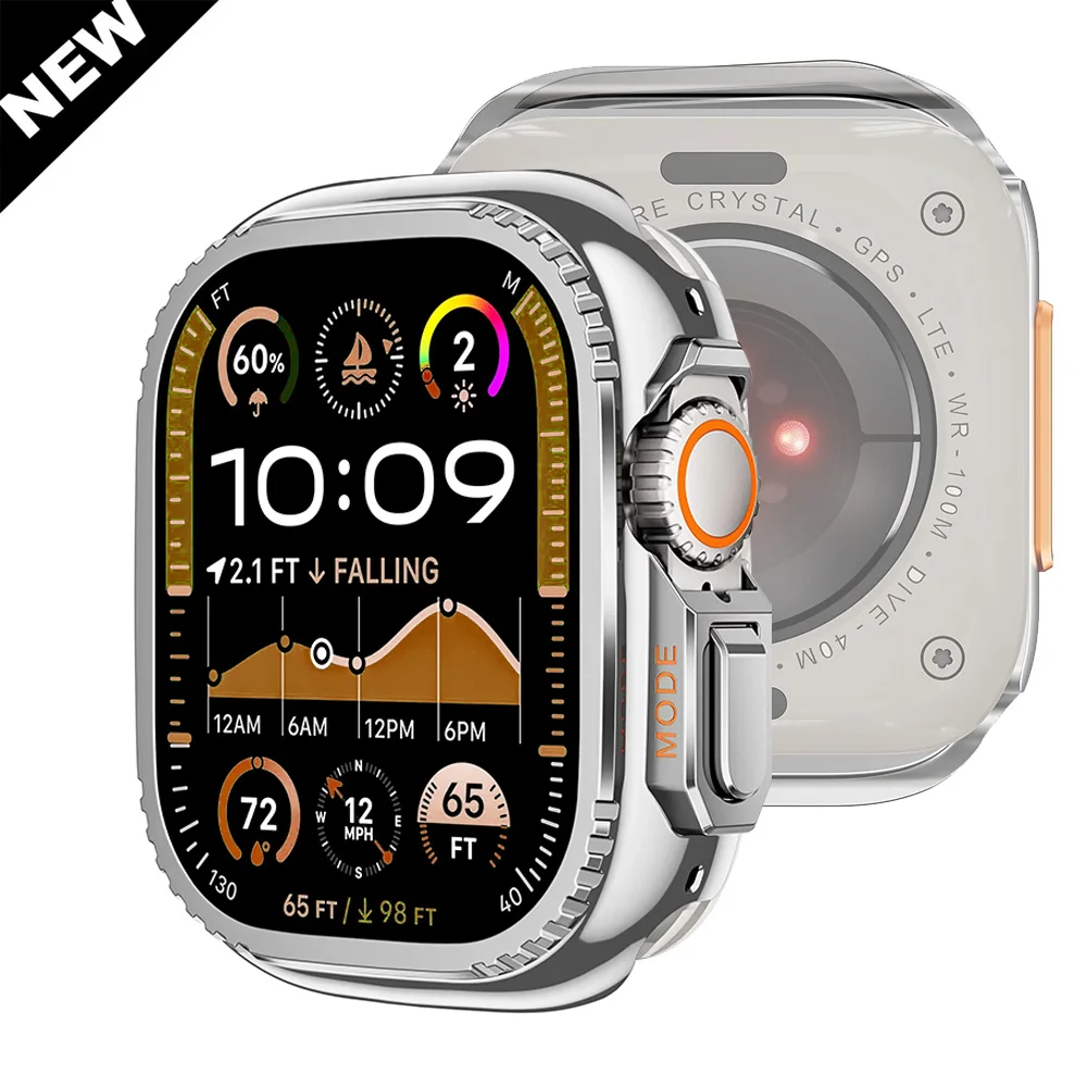 服/ファッション Applewatch series6 楽天市場】アップルウォッチ バンド 一体型 ケース ベルト apple watch