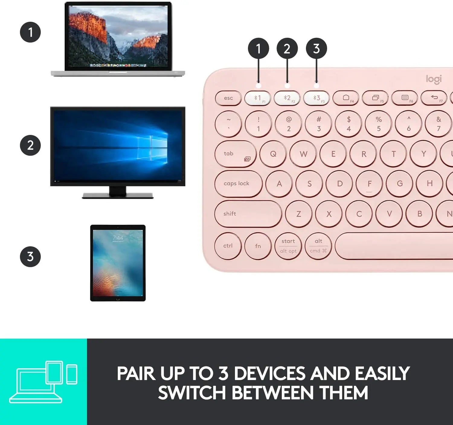 Comprar teclado logitech k380 hotsell