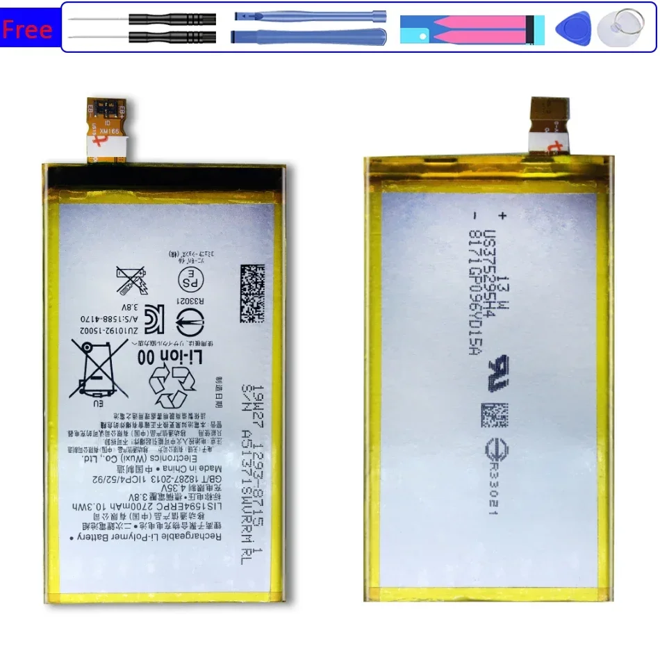 Batteria Per Sony Xperia Z5C Z5 Mini E5823 Z5 Compact Lis1594Erpc Batteria Del Telefono 2700Mah Strumento Gratuito