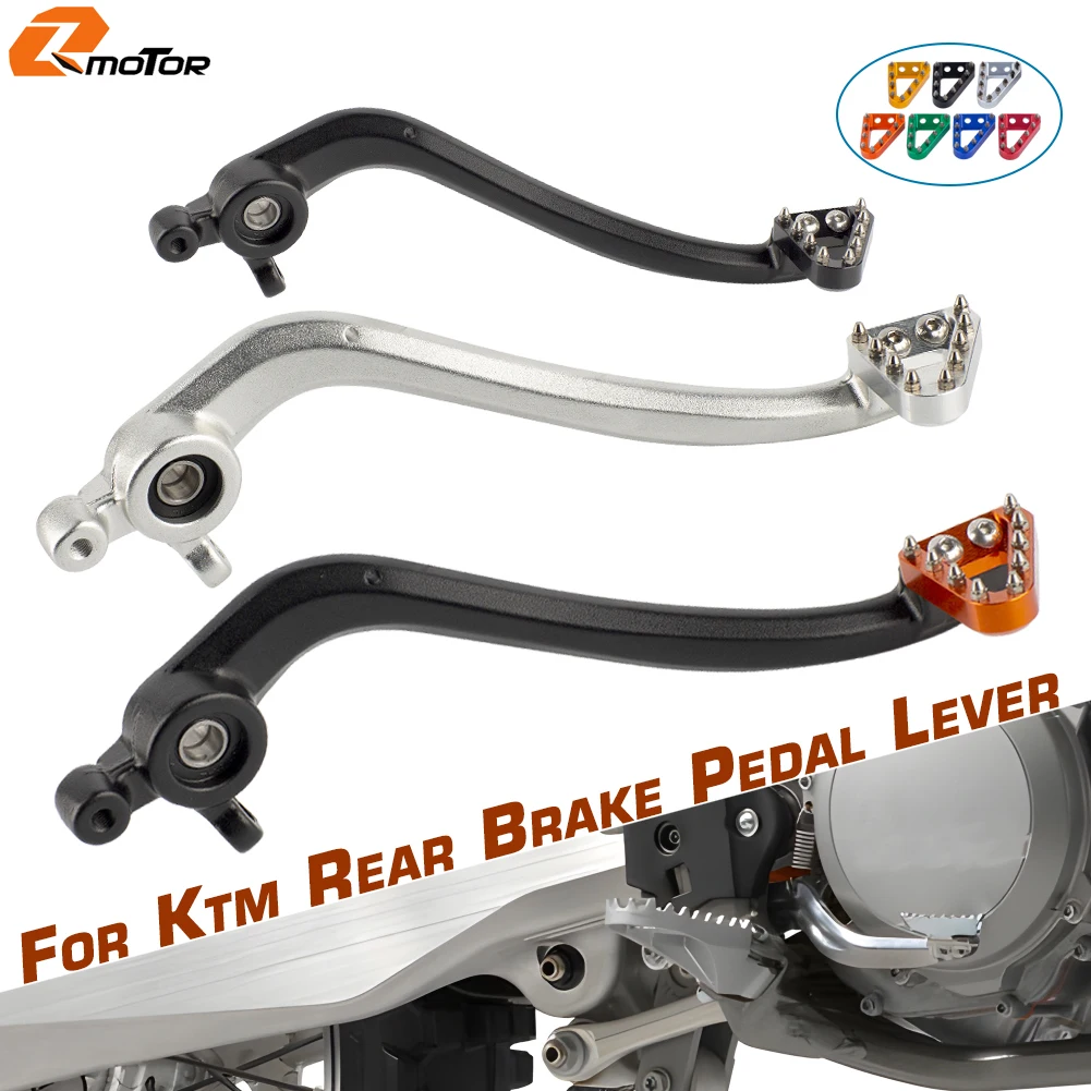 Forged Aluminum Brake Pedal Lever For KTM SX-F 250 350 450 SX125 07-15 XC XCW EXC EXC-F 125 200 250 300 350 450 500 530 08-16
