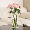 Clear Cylinder Vase Wedding Party Dining Table Centerpiece Decoration Hydroponic Flower Holder Transparent Container For Home 3