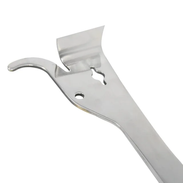 Rozsdamentes Acél Méhek Szerszámok Multifunkciós Hüvelykujj Típusú Méhkés Méh Kaptár Kaparó Méhészet Méhkaparó Vágás Új Kivágás - Image 5