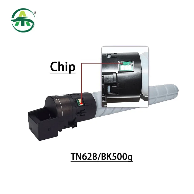 

Тонер-картридж BK500g TN TN628 для Konica Minolta Bizhub 450i 550i 650i, 1 шт.