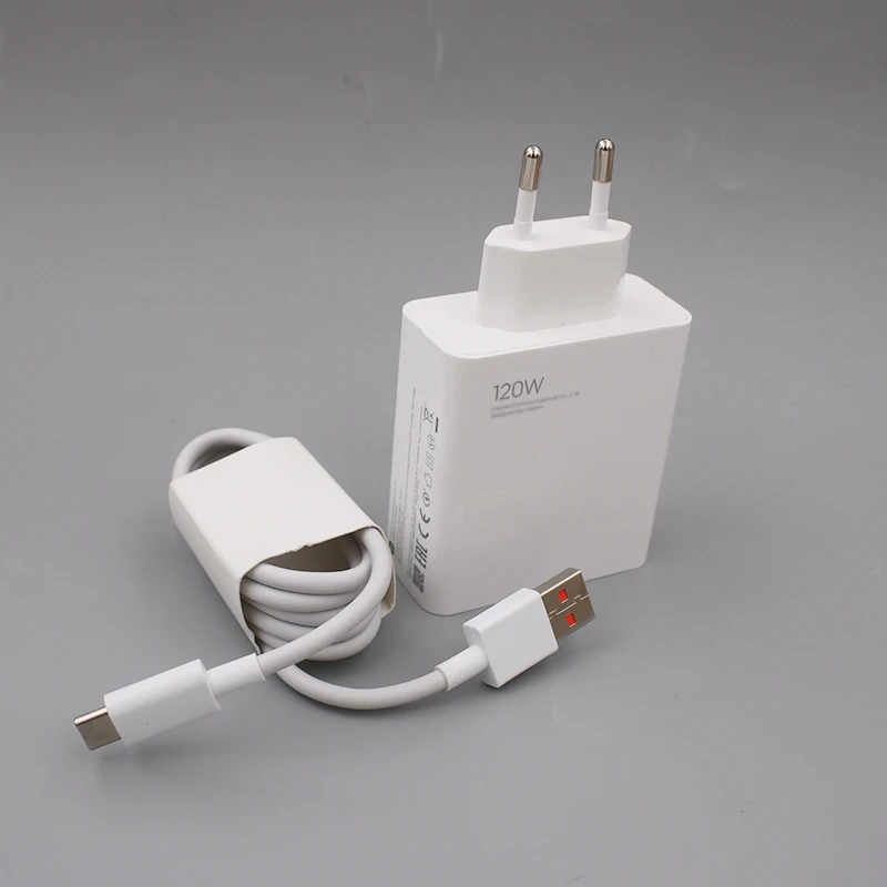 Hyper Charge 120 W - Caricatore di rete per Xiaomi Mi 10 Ultra, Mi 11T Pro, Mi Mix 4, Black Shark 4S, 4S Pro, Note 10 Pro+, Mi 12X, Mi 12 Pro
