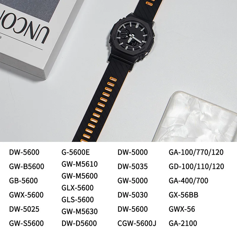 Sport Silicone Watch Strap - Premium Wristband Accessory