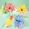 Interactive Parrot Toy Bird Cage Toy for Parrots Rotating Treat Dispenser,  for Mental Stimulation and Entertainment 4