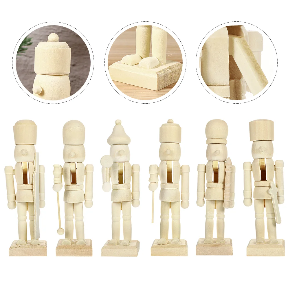 

Nutcracker Ornaments Home Nutcracker Decors Wood Nutcracker Decor Decorative Wooden Nutcracker Xmas Decor for Friends