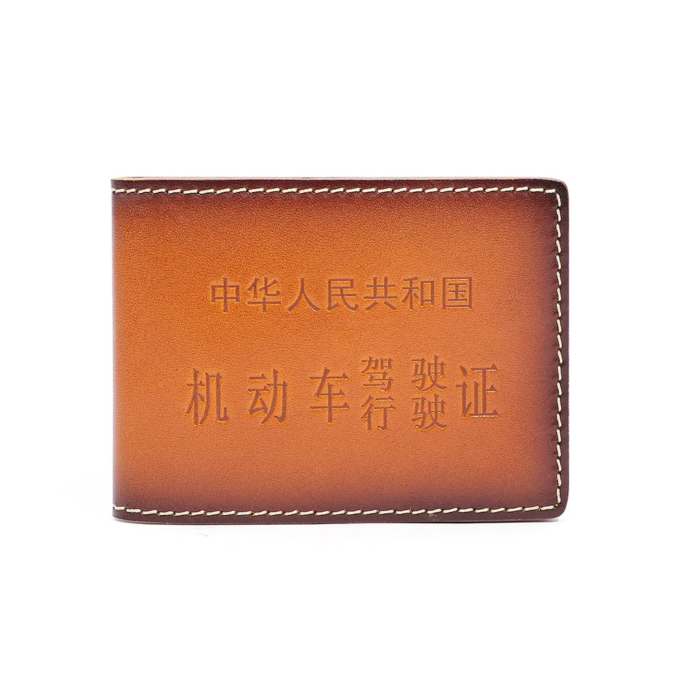 

High Quality Driver License Cover Genuine Leather Women Men Car Driving Documents Bag Credit Card Holder ID Case Male