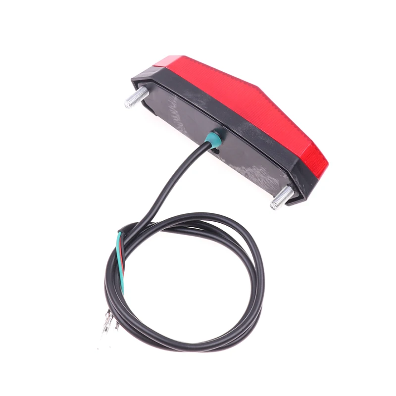 전기 자전거 미등 LED 안전 경고 후방 램프, 전기 스쿠터 Ebike 경고 미등, 자전거 액세서리, 12V-80V