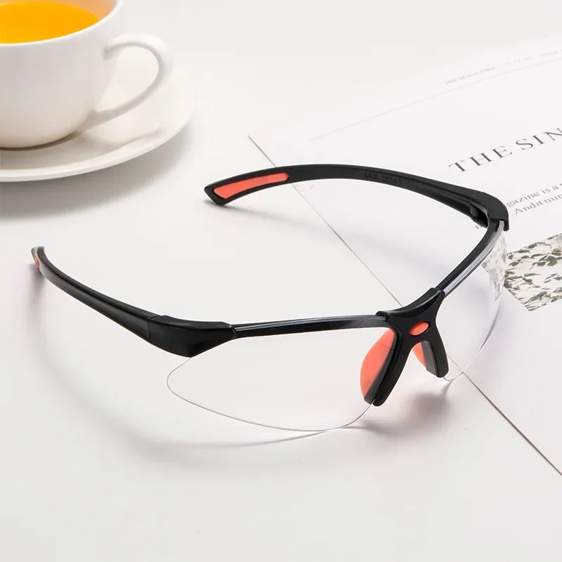 Windproof Transparent Cycling Safety Glasses