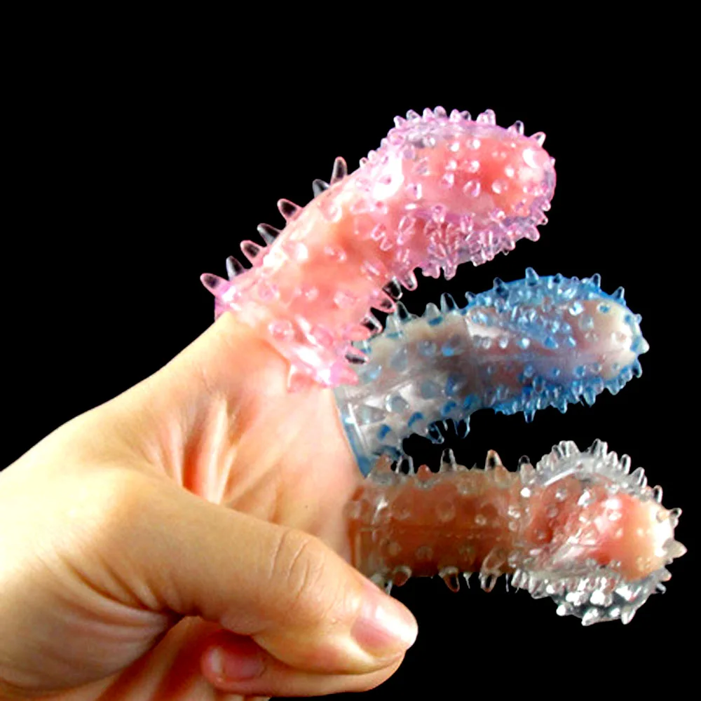 Duren Finger Penis Sleeve Condom Reusable Penis Ring Vagina Clits Stimulation Massage Sex Toys For Women Lesbian Erotic Toys