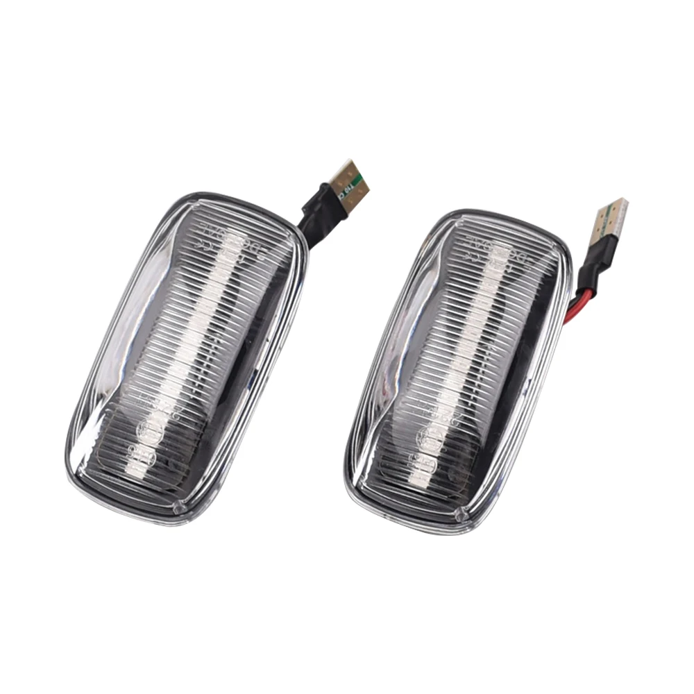 LED Dynamic Turn Signal Flashing Lamp Side Marker Light For Nissan