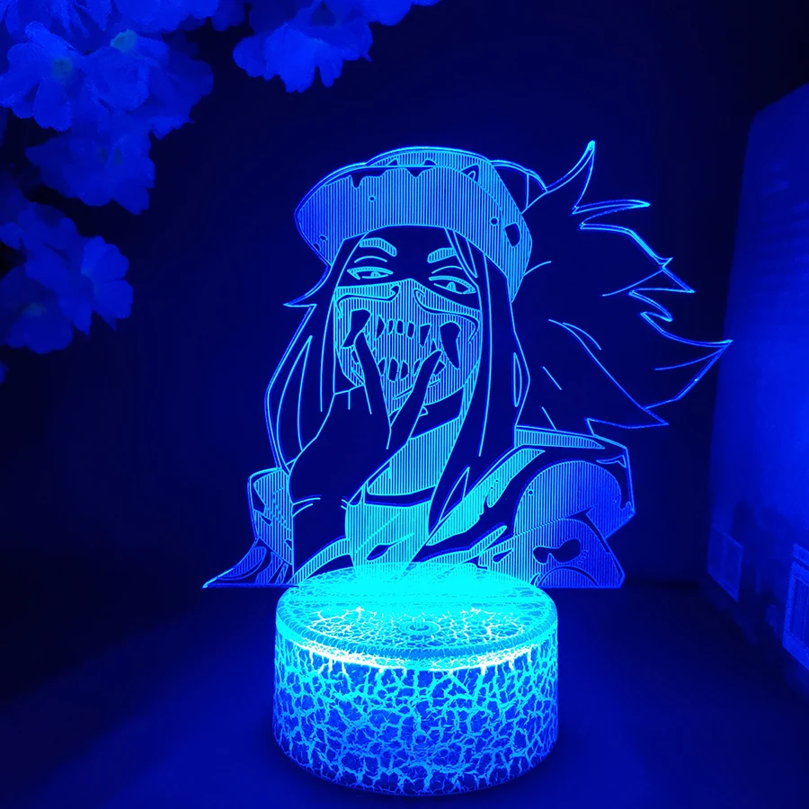LED Nightlight, Anime Light, Decoração da Sala
