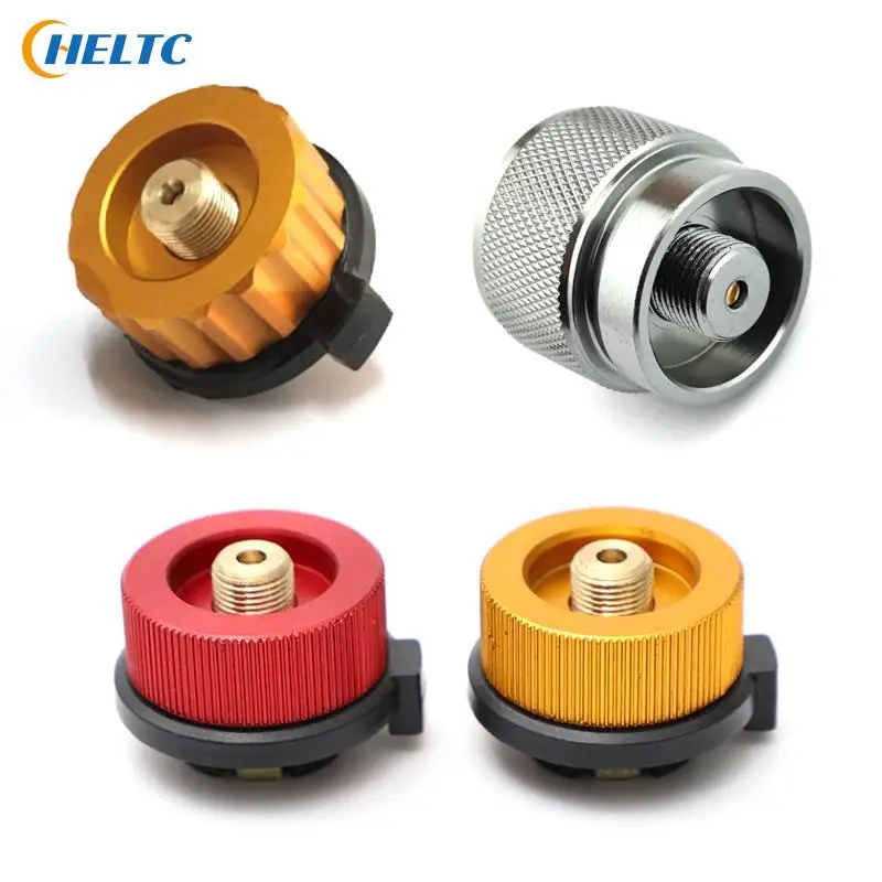 

1*High Quality Camping Gas Furnace Converter Device Long Gas Tank Gas Furnace Conversion Head Metal Gas Tank Cylinder Adapter