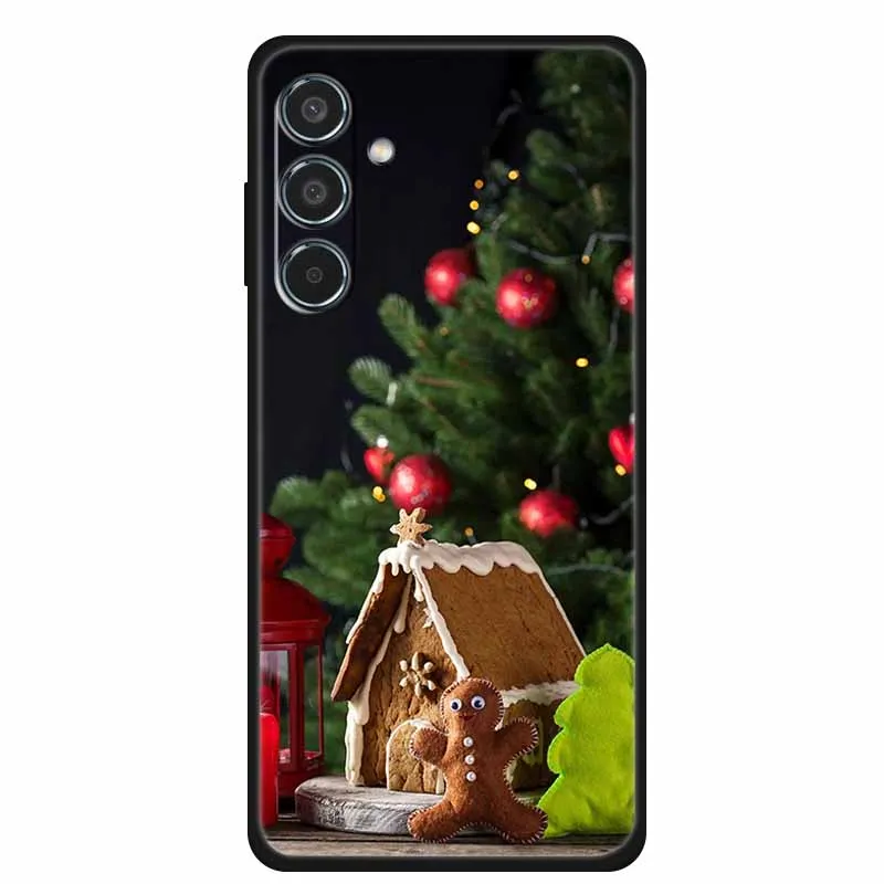 Festive Holiday Soft Silicone TPU Phone Case - Christmas Edition