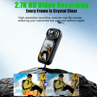 Famue Quest2 2.7K Action Camera 180° Rotatable Lens Night Vision EIS Anti-Shake Magnetic Mount WiFi Vlog Sports Cam 2