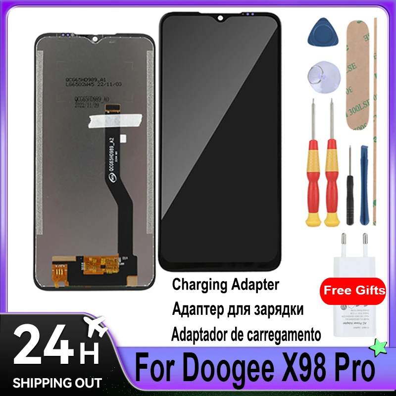 Custodia per Doogee X98 / X98 Pro COVER flip FLIP LIBRO STAND magnetica
