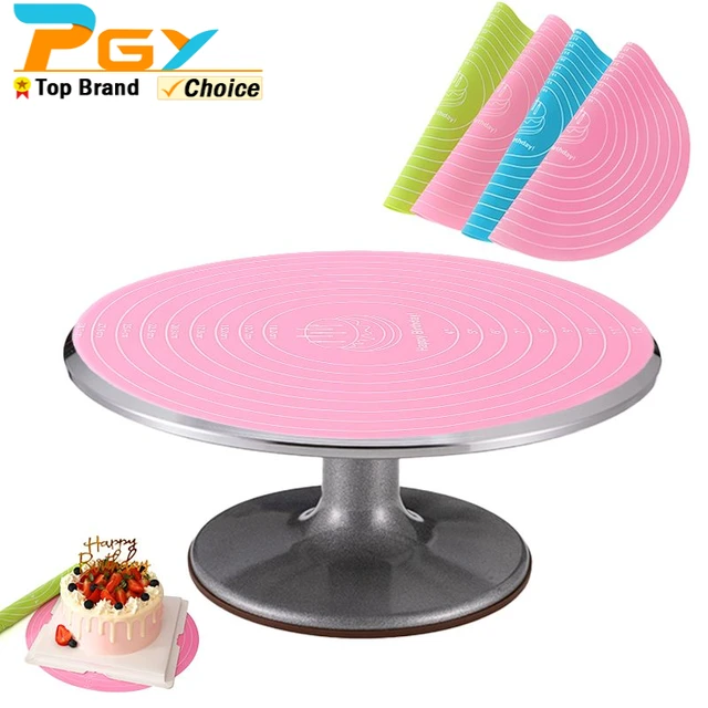 FAIS DU Pastry Turntable Plastic Cake Turntable Stand Non-Slip Rotating Cake  Decoration Kit Kitchen Accessories Baking Tools - AliExpress