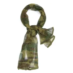 Camouflage Mesh Face Scarf - 180x85cm (Jungle camouflage)