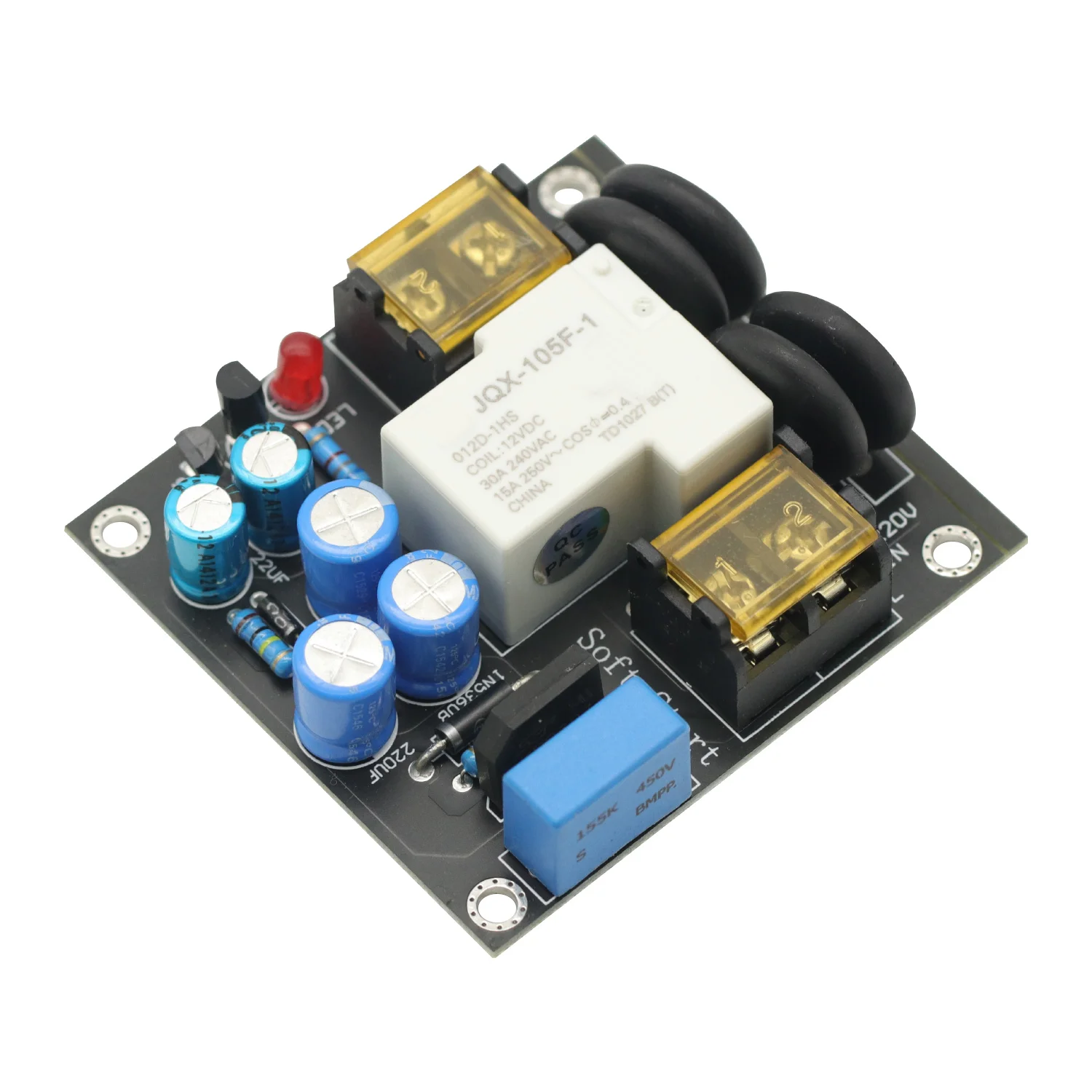 Amplifier Power Supply Soft Starting Board High Power High-current Relay For Class A 1969 Audio Amplifier 1500W audio amplifier audio power amplifier board