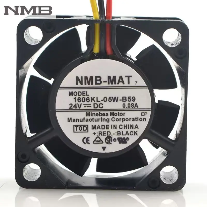 NMB 4015 1606KL-05W-B59 L02 24V 0.08A FH6-1742 3선 냉각팬..