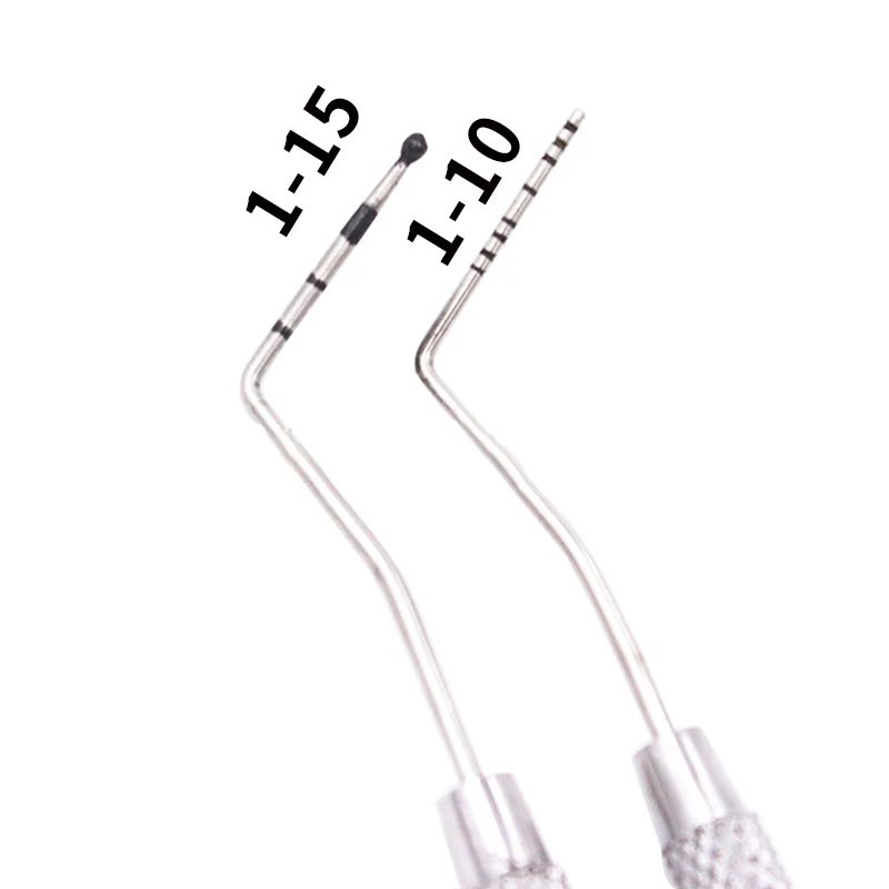 

1Pc High Quality Dental Periodontal Probe with Scale Endodontic Equipment Probe Dentist Endodontic Tooth Cleaning 1-10 1-15