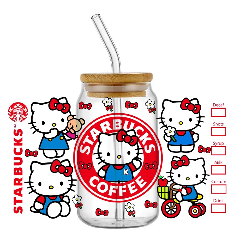 Рисунок 4 - Miniso UV DTF Hello cat тема для