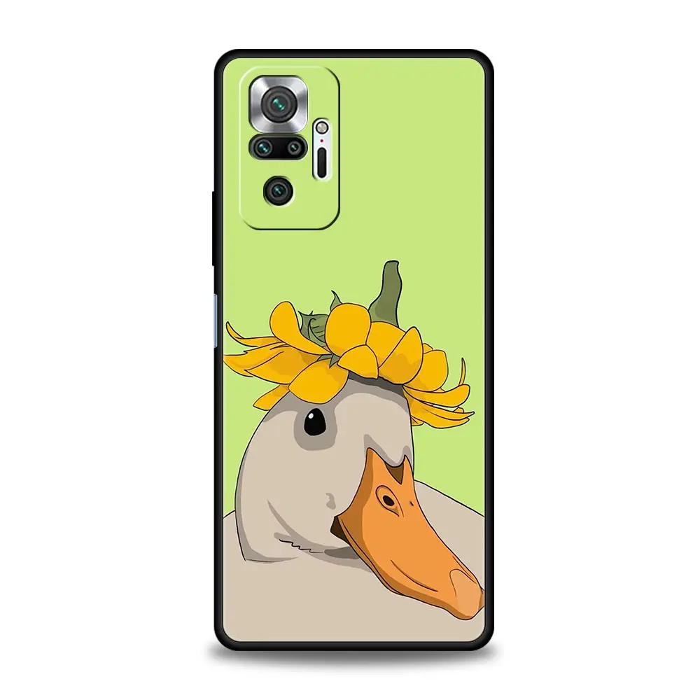 Whimsical Duck Soft TPU Phone Case Cover