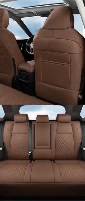 Lot De 2 Housses De Sièges Avant Pour Toyota Yaris Hybrid 2015-2025 - Tissu Respirant Et Antidérapant, Noir