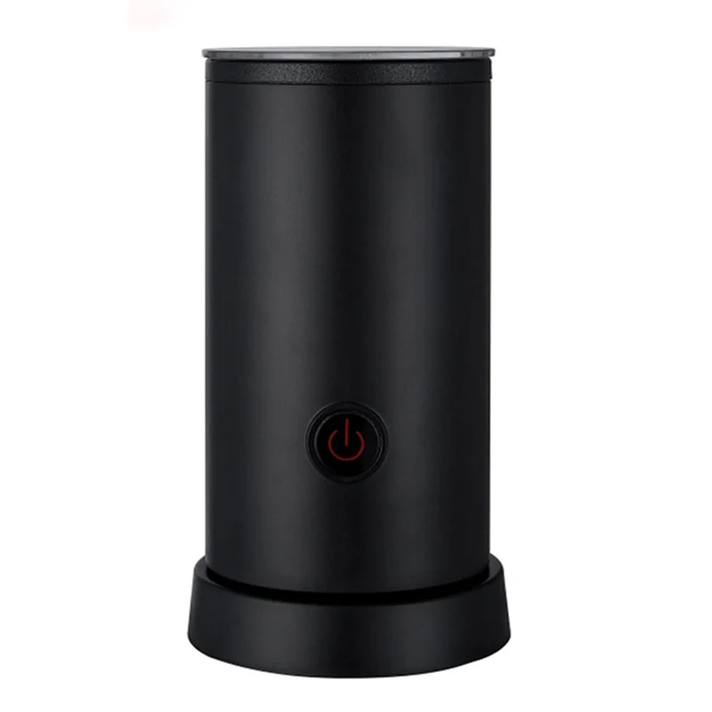 Macchina Elettrica Per Montalatte Per Uso Domestico Mixer Per Cioccolato Cappuccino Caffè Latte Mixer Frullatore Portatile-Black Eu Plug