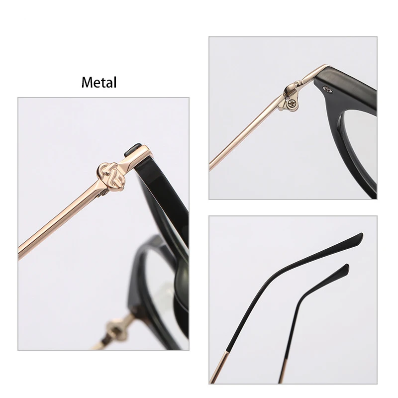 Eyewear Frames Women Cat Eye Glasses Frame Myopia Prescription