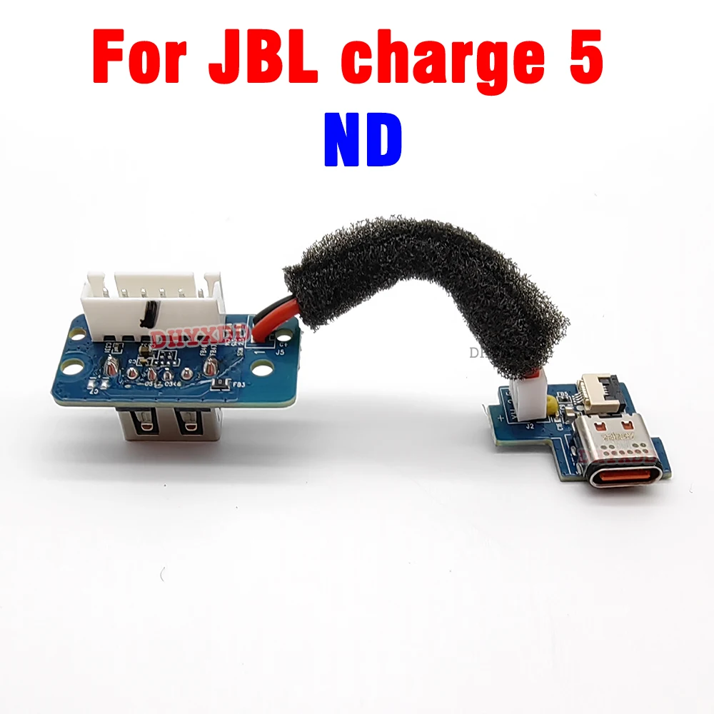 

For JBL CHARGE5 USB 2.0 Audio Jack Power Supply Board Connector For JBL Charge 5 ND TL Bluetooth Speaker Type c USB Charge Port