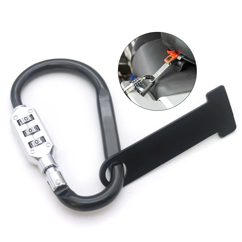 Motorcycle Helmet Lock Buckle Scooter Anti theft Open Face Helmet Lock