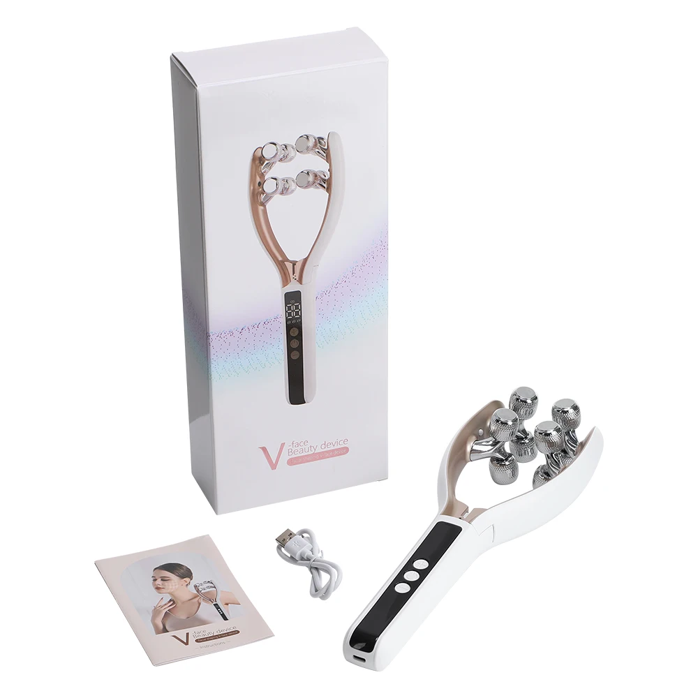 Revitalizing Electric Face & Neck Massager with Adjustable Intensity Levels - Skin Care Beauty Tool