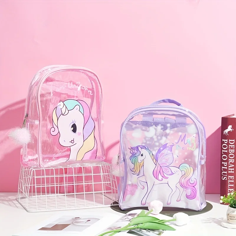 

New Cartoon Unicorn Backpack Cute Large Capacity Children's Backpack