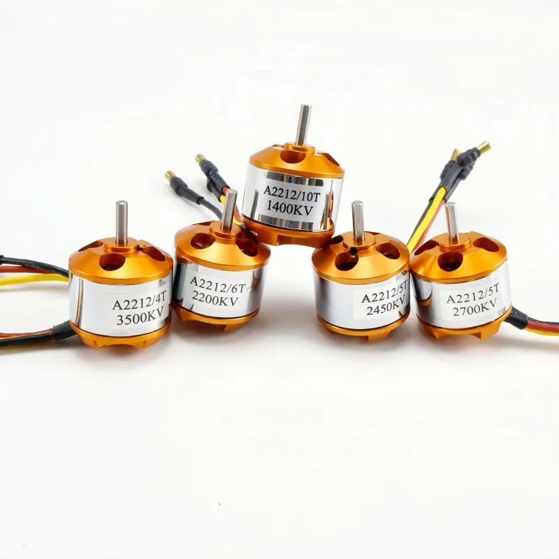 Moteur Drone 2212 1400KV-3500KV pour Quadricoptère RC