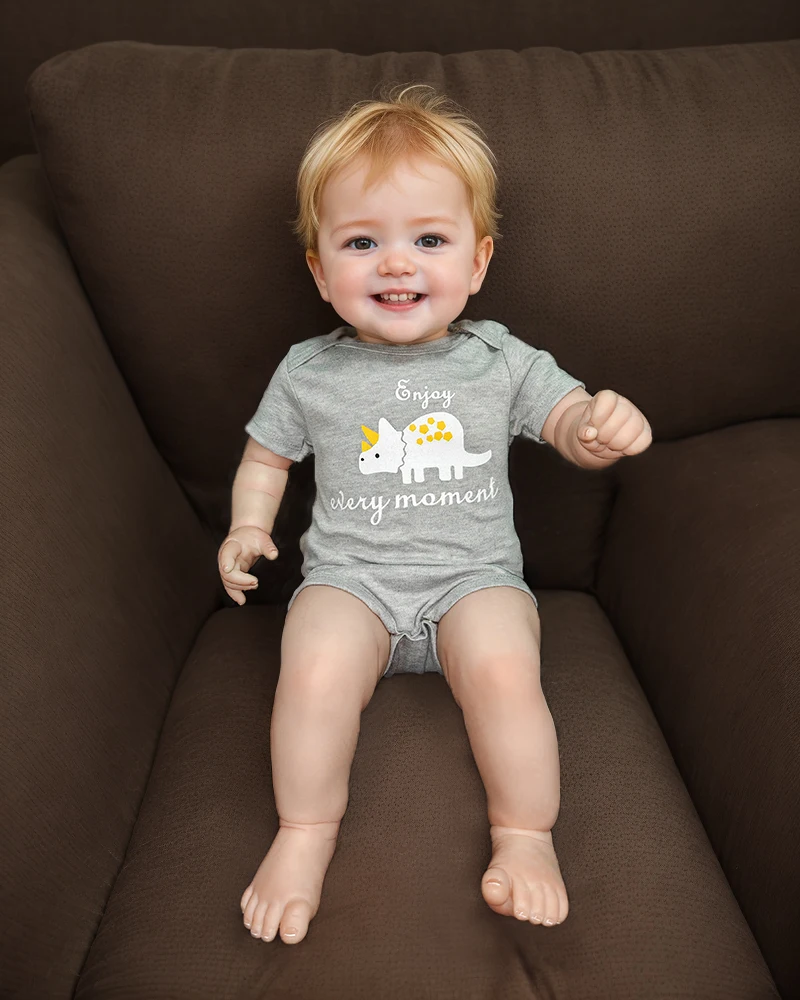 3PCS Infant Baby Cute Graphic One-piece Clothes For Boys And Girls, Newborn Pure Cotton Summer Romper newborn clothes 6