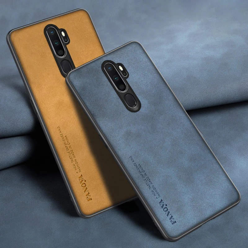 Premium PU Leather Business Matte Silicone Phone Case - Luxury Protection Cover
