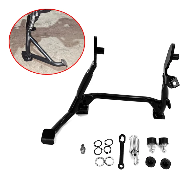 Fit Fors Tiger 900 GT Rally PRO Tiger 850 Motorcycle Accessories Center Stand Bracket Kickstand Foot Centerstand Support Rack