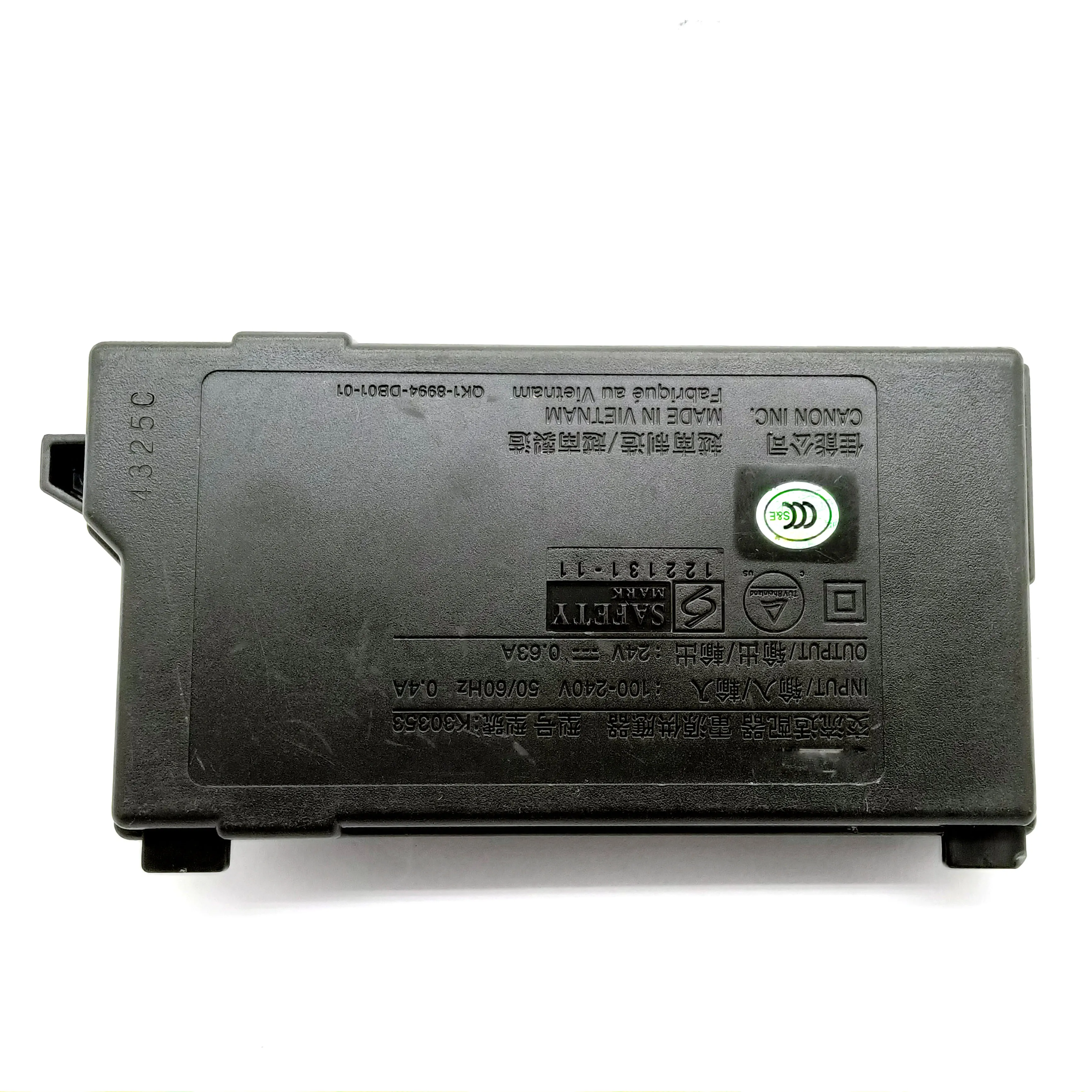 

Адаптер питания K30353 для Canon TR4550 MG2550 IP2855 MG2950 MG3053 TS3150 TR4551 MG3052 TS3450 MG3051 MG2555 MG2455