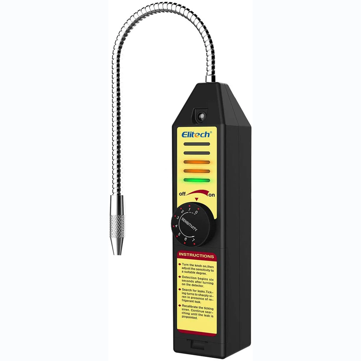 

Elitech WJL-6000S Freon Leak Detector Halogen Gas Sniffer Refrigerant AC Leak Tester R22 R410A R134A R1234YF
