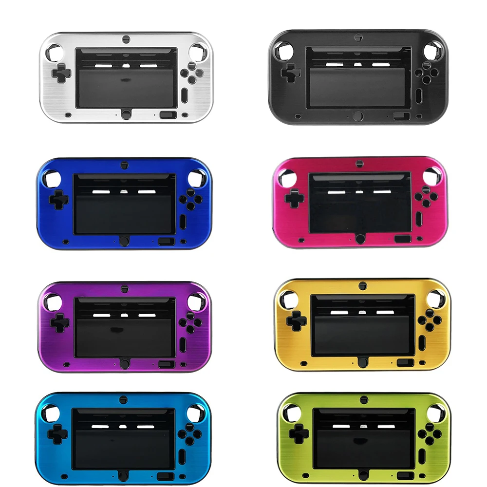 

Жесткий противоударный алюминиевый металлический корпус OSTENT, чехол для Nintendo Wii U, корпус контроллера геймпада, аксессуары